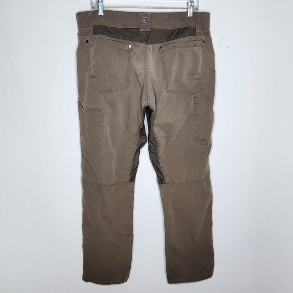 Kuhl Radikl Pants Mens 36x32 Brown  Hiking Outdoor Performance Gorpcore Stretch - Picture 2 of 14